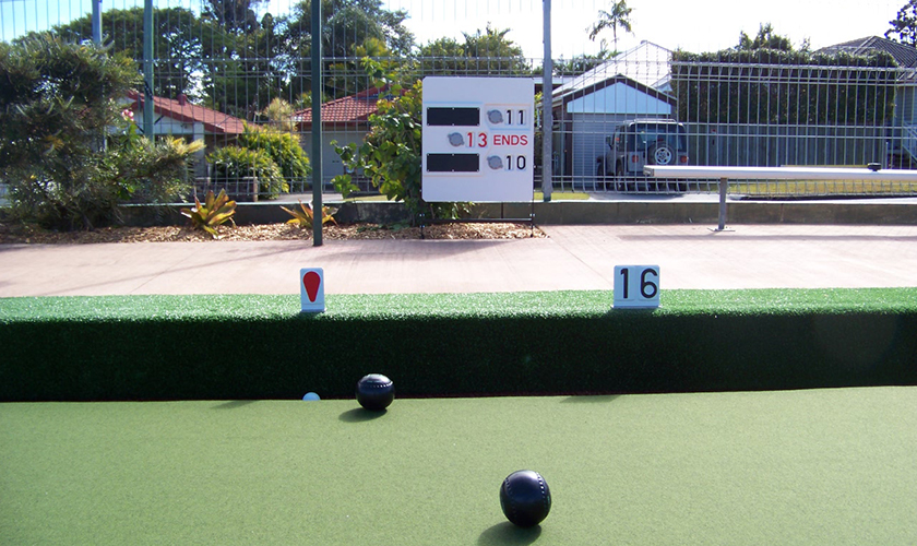 Lawn Bowls Rink Scoreboard Jack Ditch Marker Rink Number